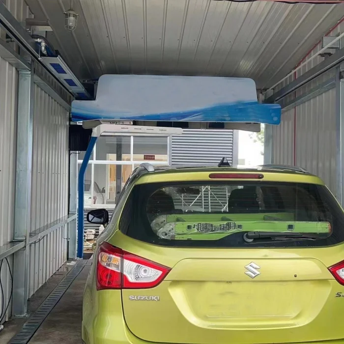 self service system equipment tool set tunnel full dry touchless machine automatic wash car