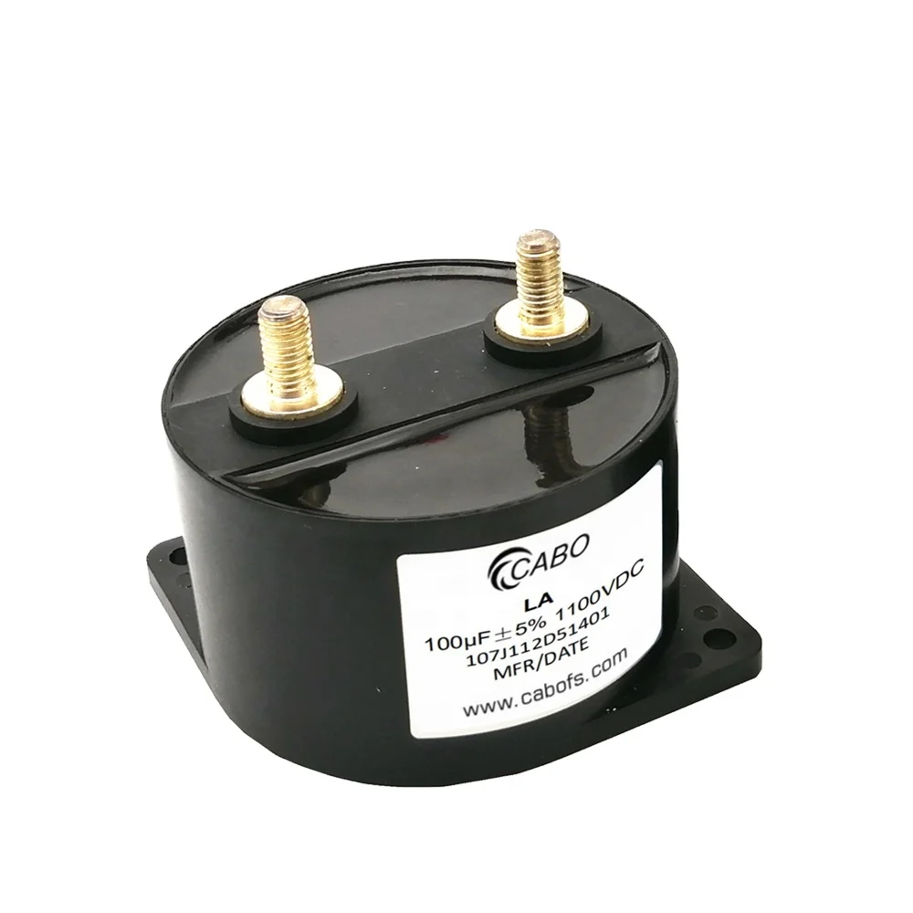 LA series dc link film capacitors for cars