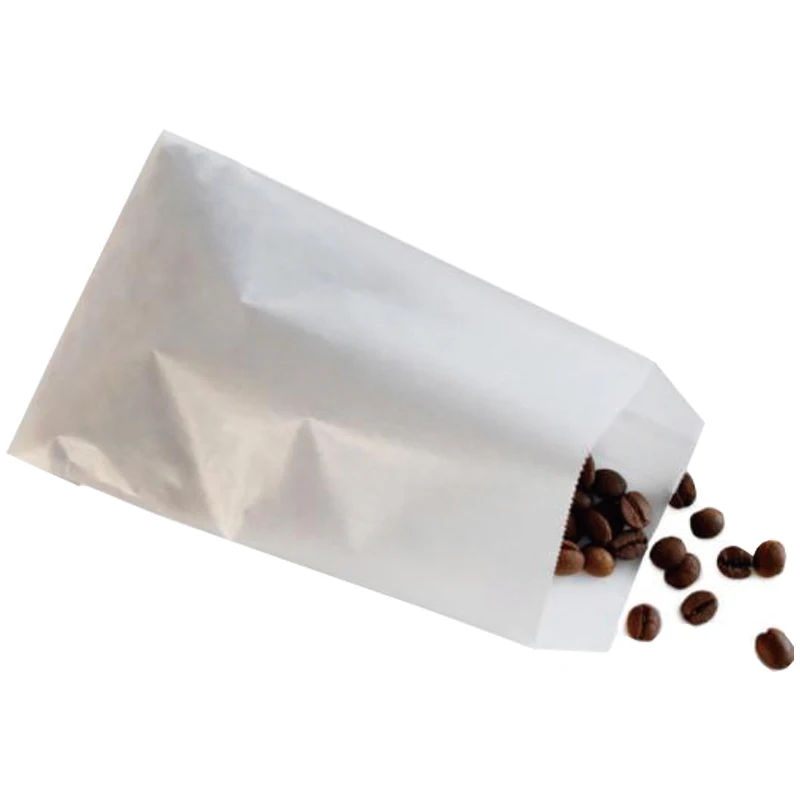 Custom logo mini glassine bags small packing  envelope packaging clear cellophane transparent wax food glassine paper bag