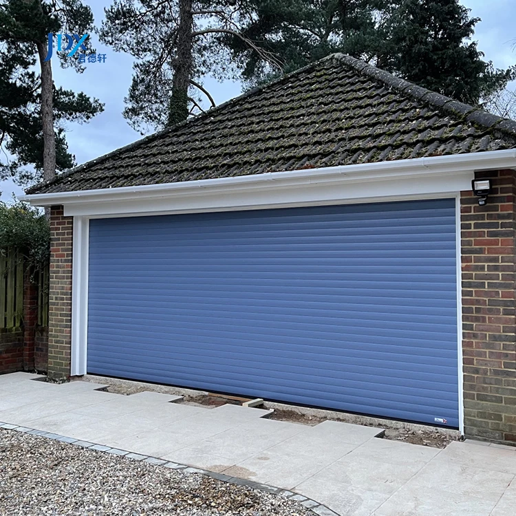 7 X 18 Security Garage Doors Residential Automatic Overhead 12 X 7 Garage Door For Villa