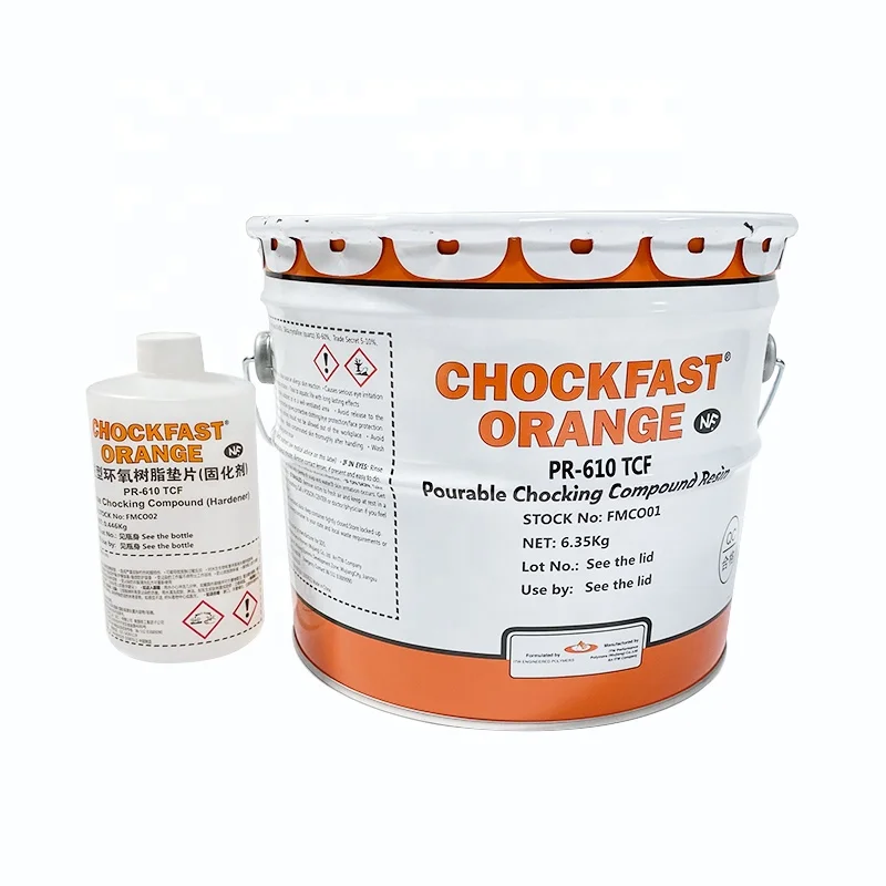 Marine Epoxy resin RP-610 TCF CHOCKFAST Orange Epoxy Resin