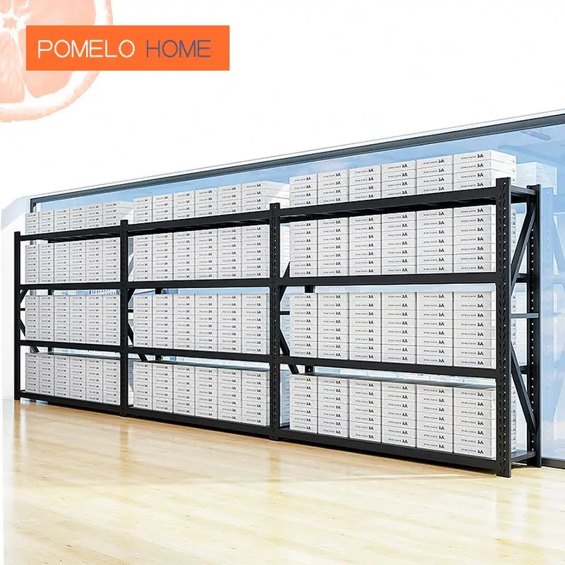 Pomelohome Factory Wholesale Supply Home Black Metal Racks