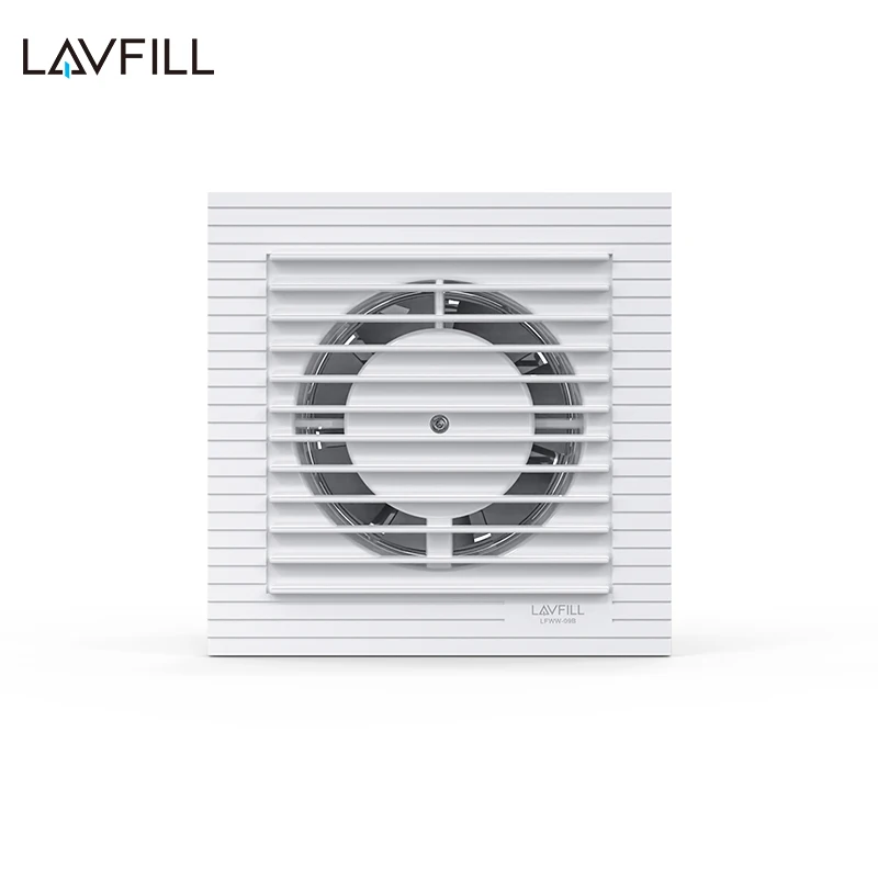Glass Window Exhaust Fan Air Extractor For Bathroom Wall Mounted