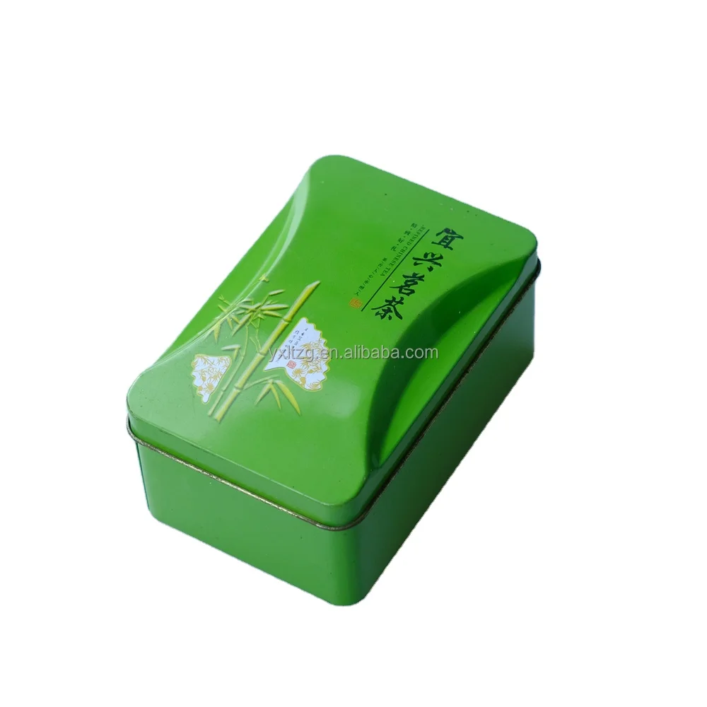 Customized Gift  Candy Packaging Tin Box Mint Metal Tin Case With Hinge