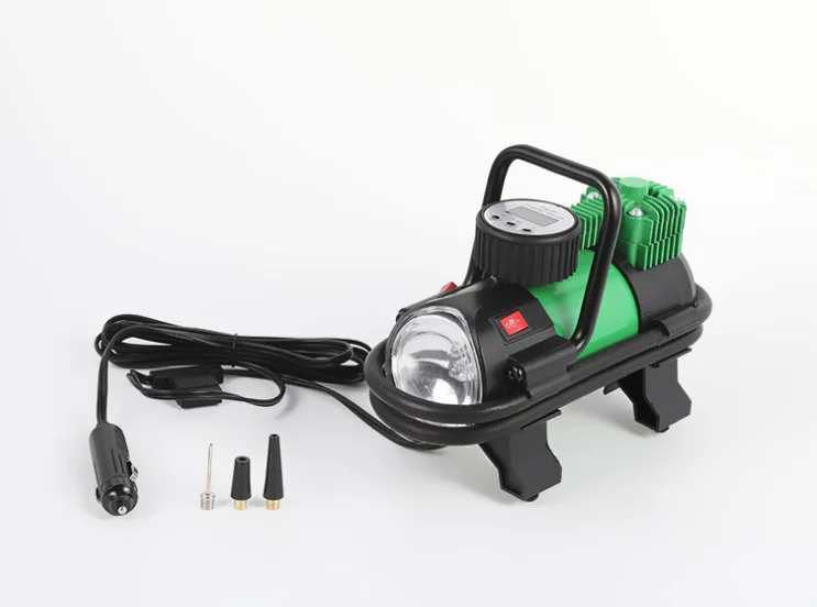 TOLHIT mini air compressor pump auto cars battery jump starter and digital tire inflator with pressure gauge for cars12v