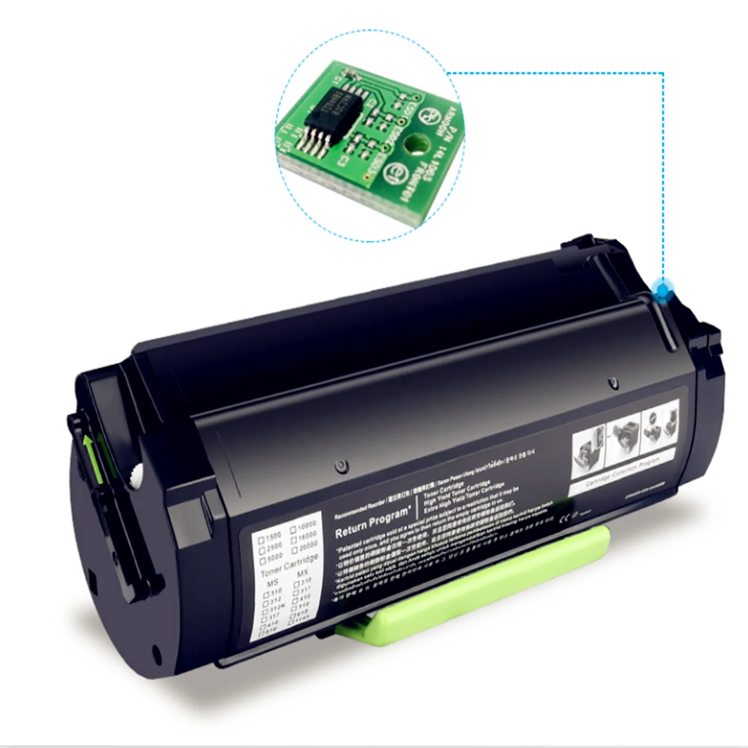 Compatible Lexmark 51B2000 51B2H00 MS317 MS417 MS517 MS617 MX317 MX417 MX517 MX617 Toner Cartridge Black