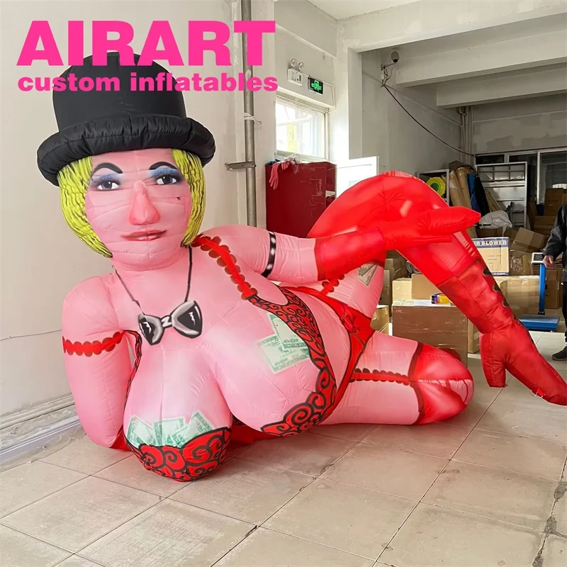 2023 Hot Sale Inflatable Product Girl Inflatable Hongyi Giant Toy Inflat