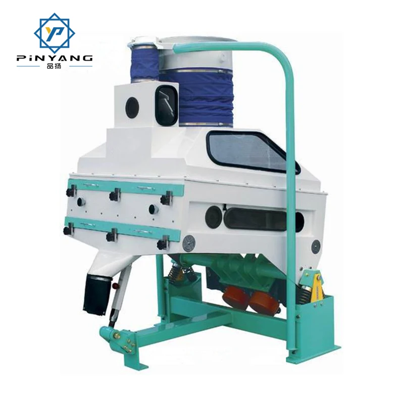 TQSX  Soybean Corn Paddy Rice Wheat Seeds Gravity Separator De-stoner, Grain Cleaning Machine