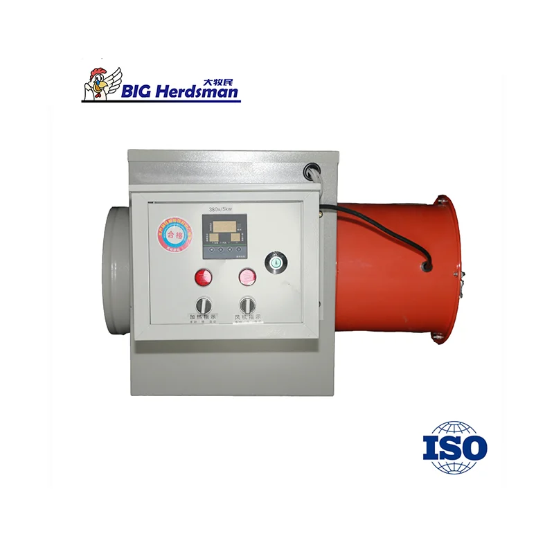 Big Herdsman Breeding Greenhouse Electric Heating Exhaust Fan Heating Equipment Heating Air Conditioning