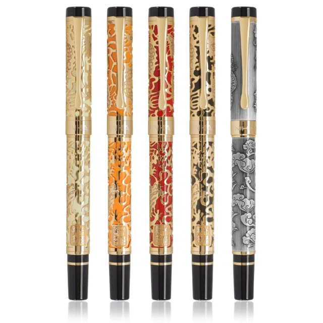 jinhao luxury 5000 hollow fountain pen for gift