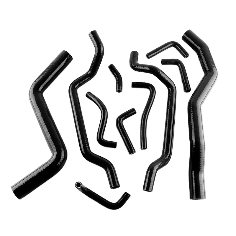 MAX Silicone Boost Hose pipe Kit for MITSUBISHI Eclipse GST/GSX Spyder Turbo 4G63 95-99 11pcs Silicone Radiator Hose Kit