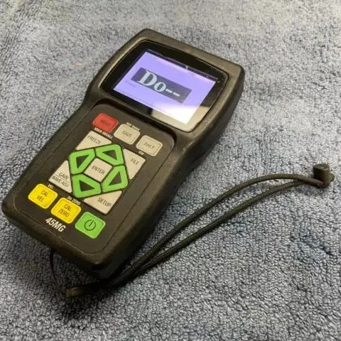 Olympus Digital 45MG Ultrasonic Thickness Gauge steel plate zinc coating thickness gauge