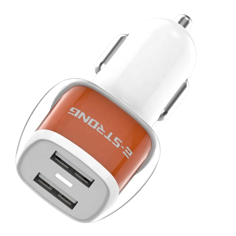 Factory Supply universal dual 2 port usb car charger QC3.0 12-24V Quick Usb Car Charger for iphone