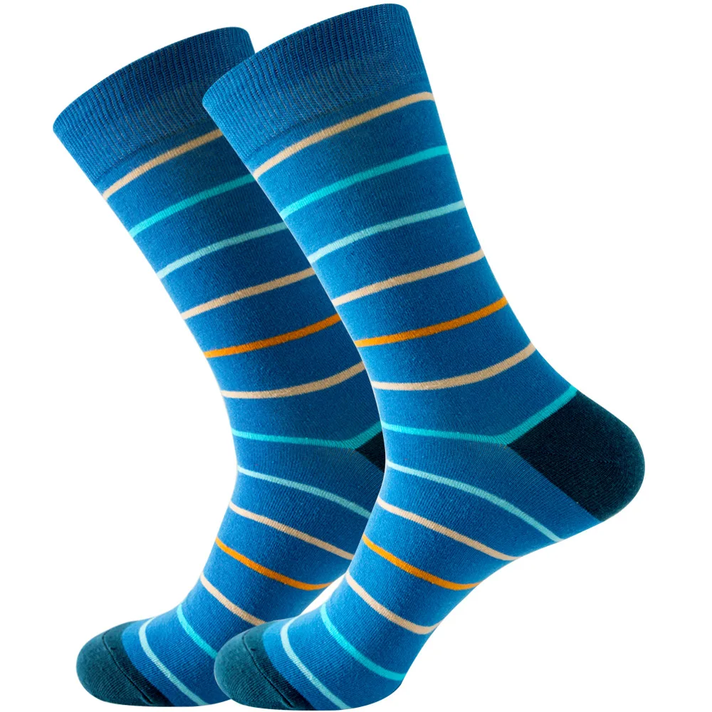 2024 new striped geometric gradient for men and women tube socks
