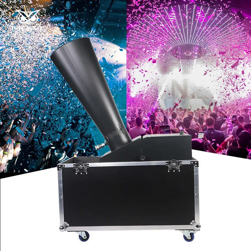 Guangzhou Stage Equipment Large Co2 Confetti Machine Confetti Blower Machine