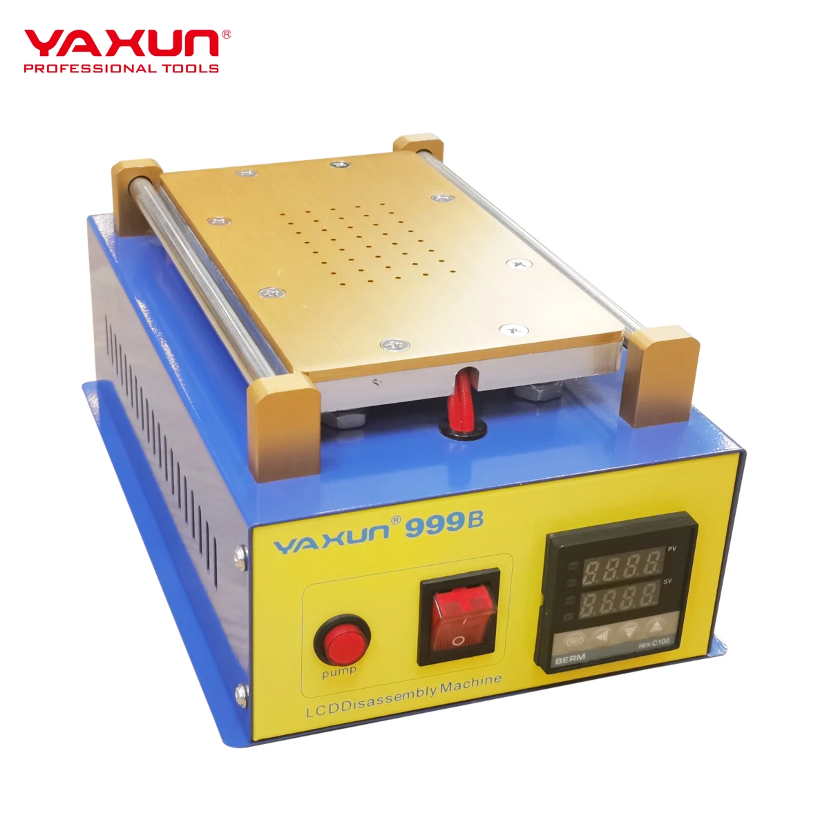 YAXUN YX-999B  7 Inch Built-In Air Pump Vacuum Separator,Mobile LCD Touch Screen Separate Preheating Machine