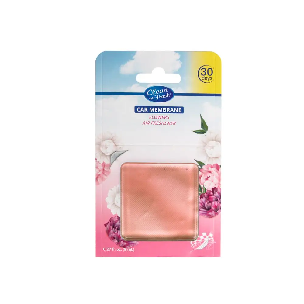 8ml square car membrane perfume refill/ car vent clip scent membrane air freshener