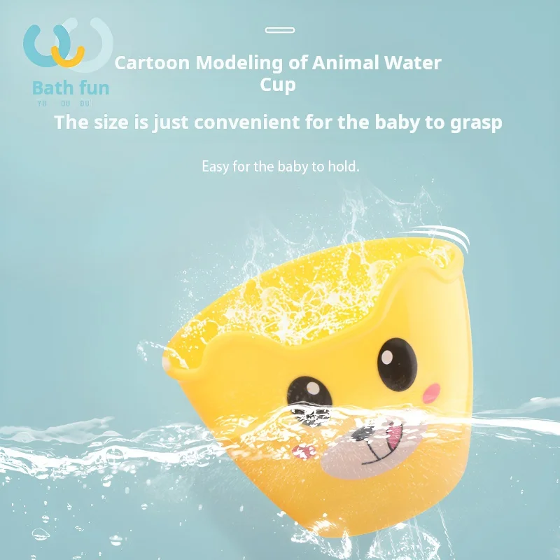 Baby swimming toys    Little cute monkey sucker rotary table   Bathroom bath water spray toys