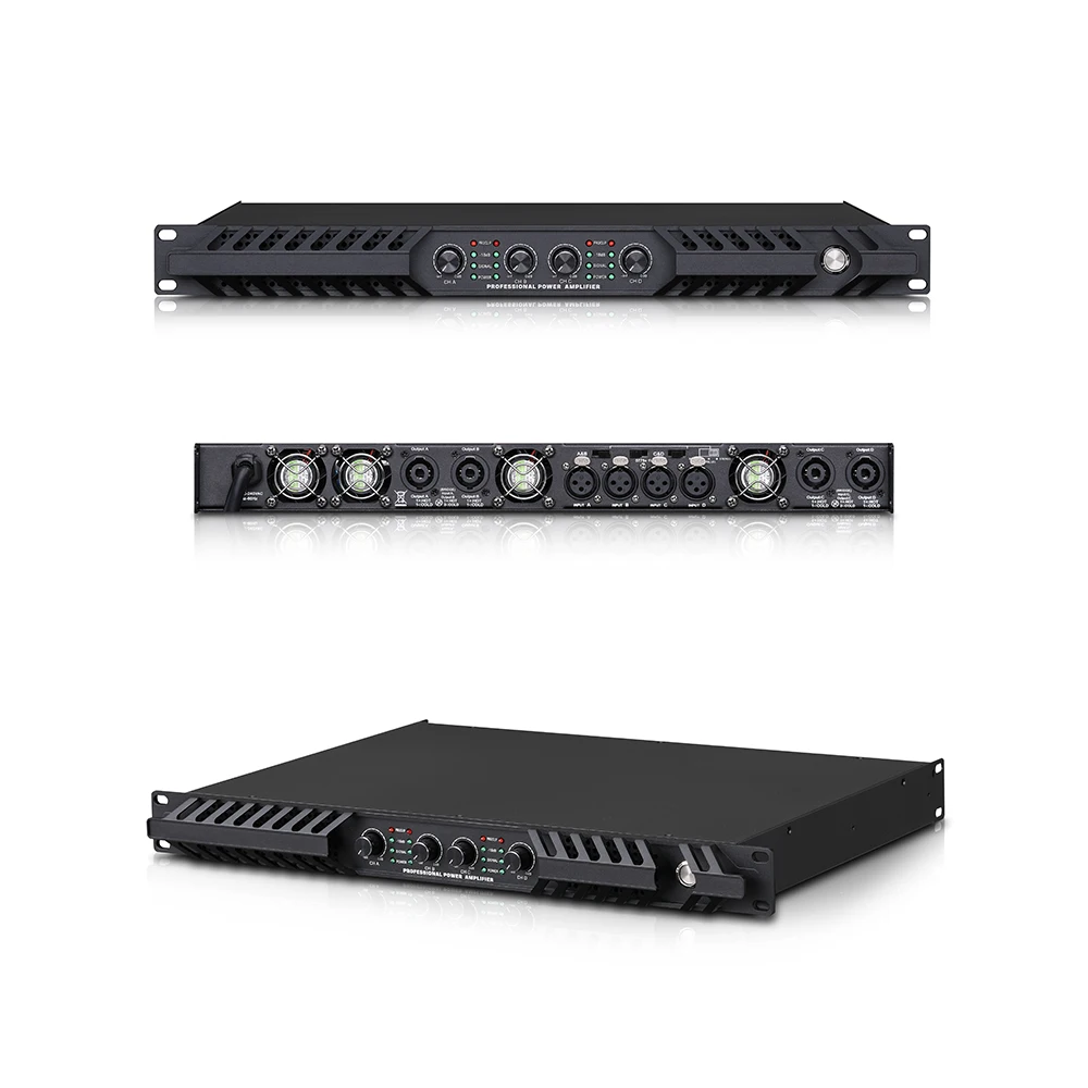 \High quality new panel DP416 high power amplifier 1600W 4 channel high power digital amplifier suitable for stage use