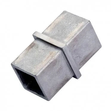 Square Aluminum 45 Degree Tube Pipe Connector