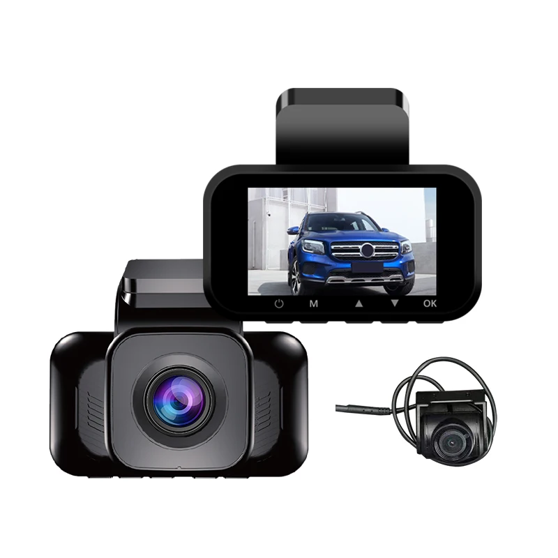 Dual Lens 4K Dash Cam Cars Black Box Car Video Recorder with Night Vision G-sensor Loop Recording Dvr Car Camera