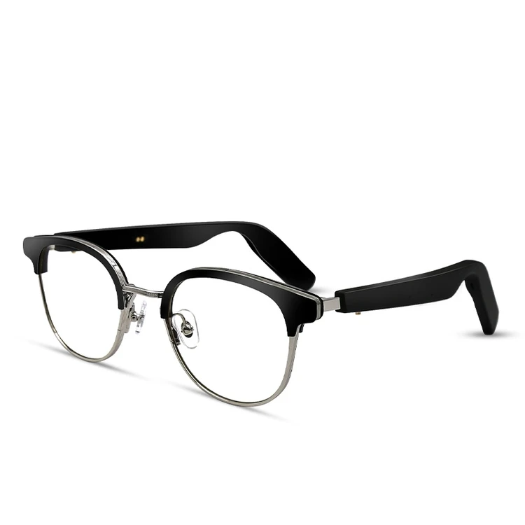 Custom Factory Direct Cheap Price Phone Music Polarized Eyeglasses Fashion Eye Bone Conduction custom Smart Glasses