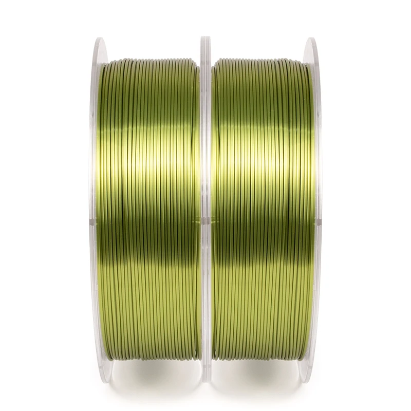 Vacuum package iSANMATE pla silk filament compound 3d printer silk filament 1.75mm 1kg PLA silk bronze  filament