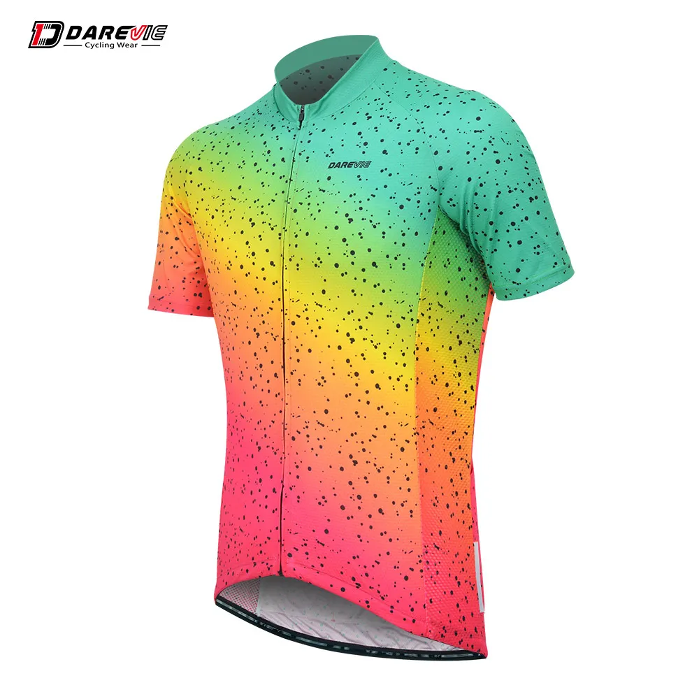 Darevie Women Men Bicycle Cycling Wear Clothing Uniform Custom Sports Bike Cycling Jersey Set Powerband Custom Logo Polyester