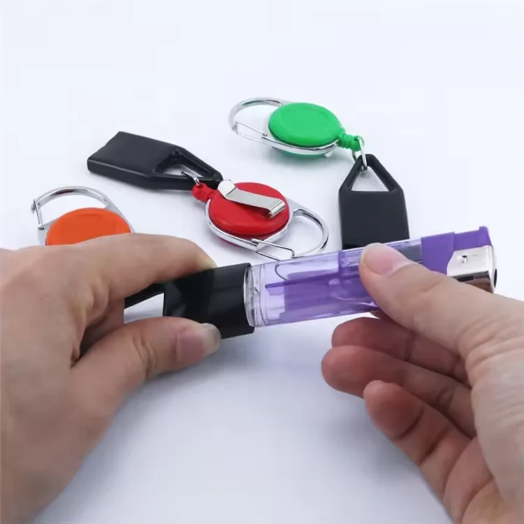 2024 лидер продаж выдвижная катушка с зажимом для спины зажим ключей зажигалок ремня