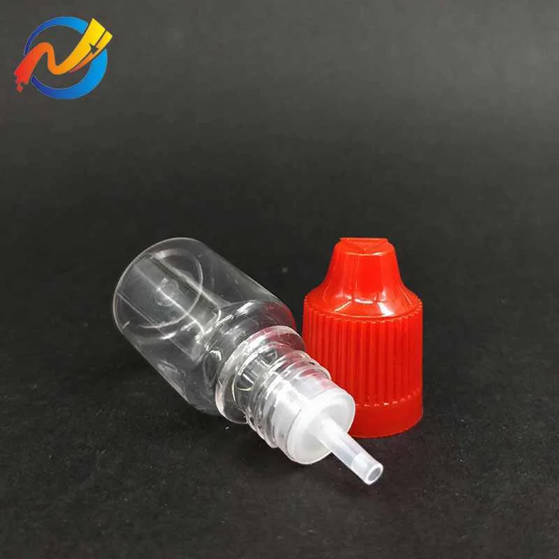 
Cheap Factory Price plastic medicine container 5ml bottle with nozzle inner plug 