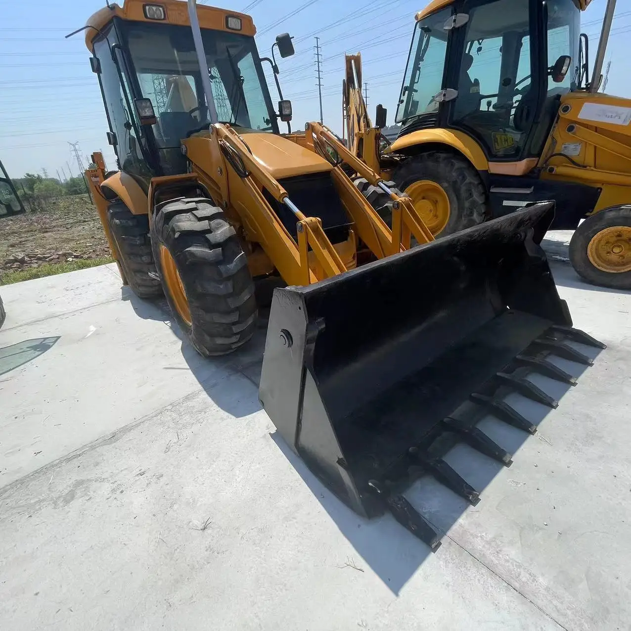 Лидер продаж Подержанный JCB 3cx 4cx экскаватор-погрузчик колесный привод трактор с высокой эффективностью для продажи по низкой цене