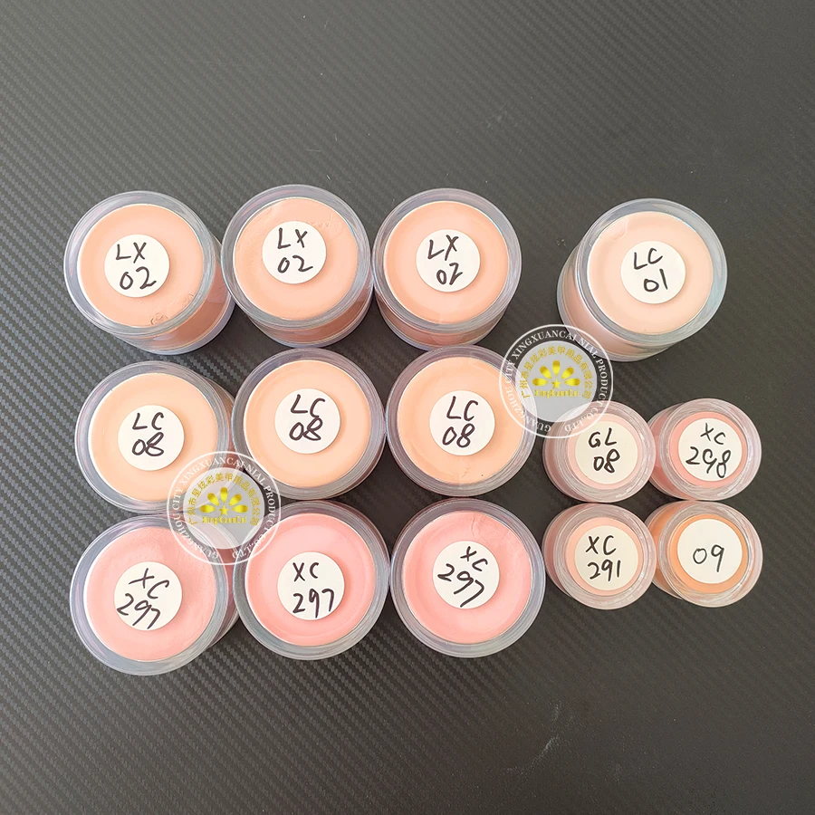 EMA Monomer Acrylic Nail Art Salon Supplies Professional Dipping Powder Set 2 In 1 Clear Nude Pink Cover Acrylic Powder For Bulk