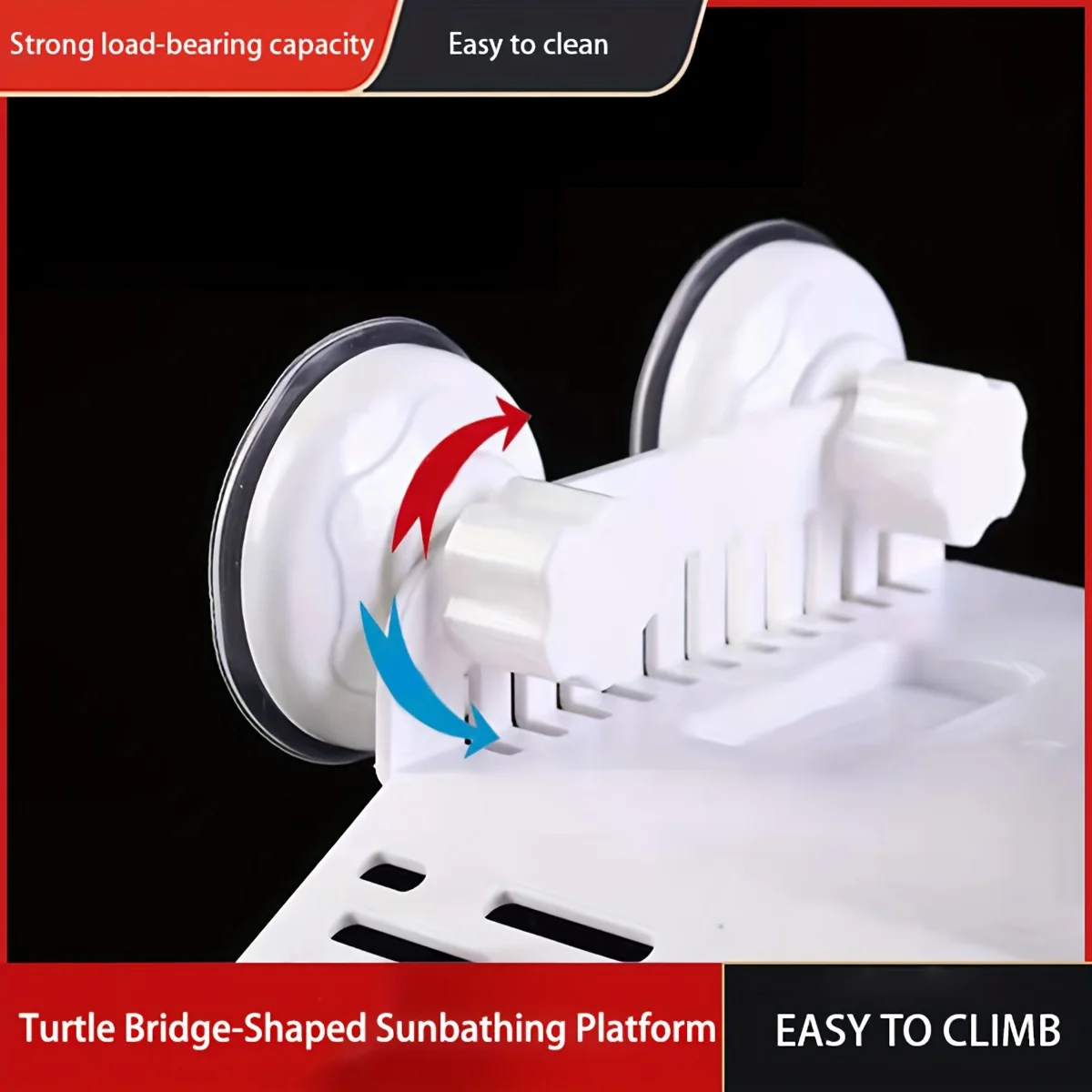 Turtle Basking Platform with Suction Cup Water Turtle Terrace Tortoise Tank Drying Rest Platform Aquariums & Accessories