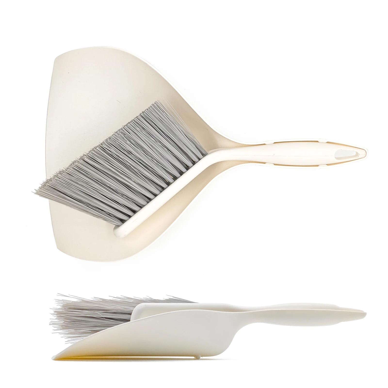Mini Brush and Dustpan Set, Pack of 2 ,White Blue
