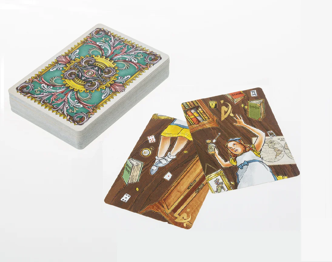 AYPC High Quality Professional Anime Custom Design Poker Cards Eco-Friendly Recycled Material Wholesale Custom OEM Playing Cards