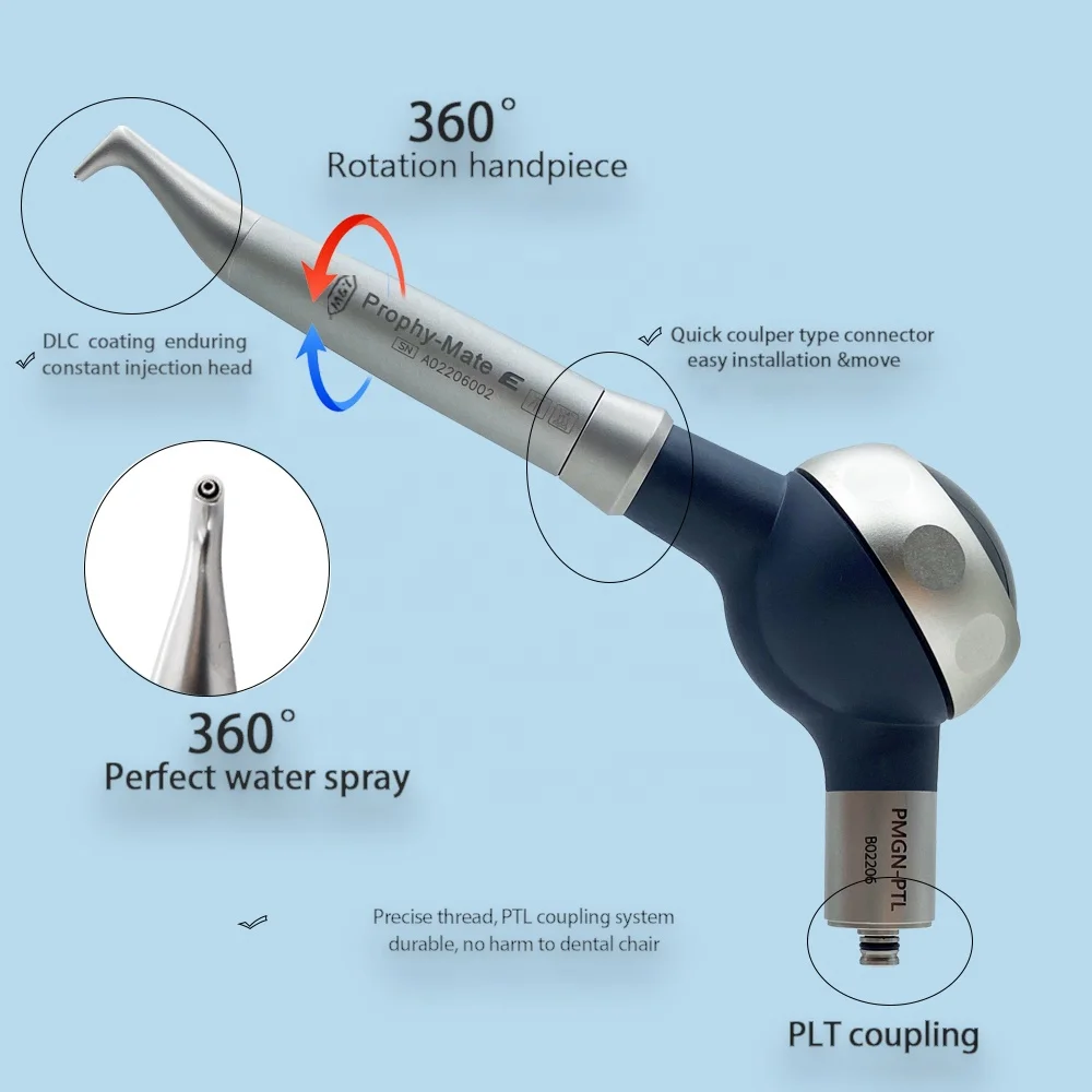 Dental equipment Prevent air polisher / Teeth polishing tool prophy jet dental air flow for prophylaxis ems airflow dental chair