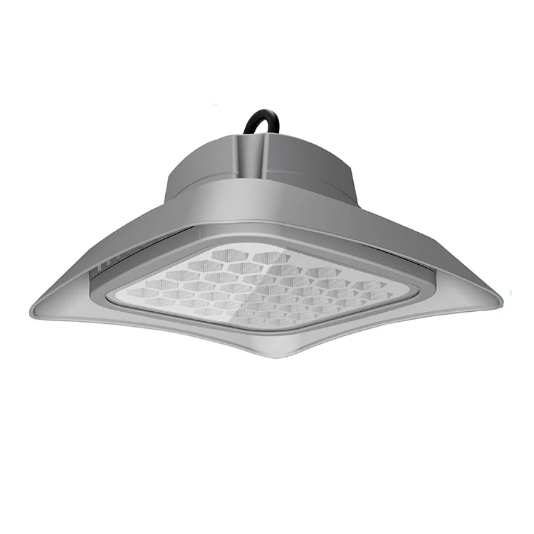 low glare IP65 waterproof warehouse 80w 100w 120w 150w square ufo led high bay light