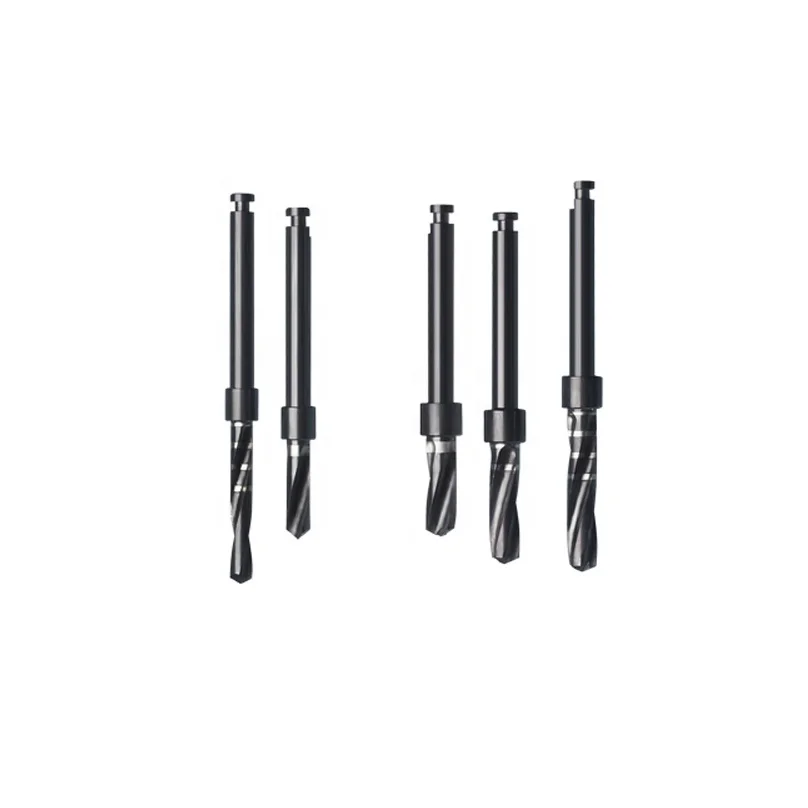 Twist drill with tip dental implant drill Terminal cylindrical drill bits On sale