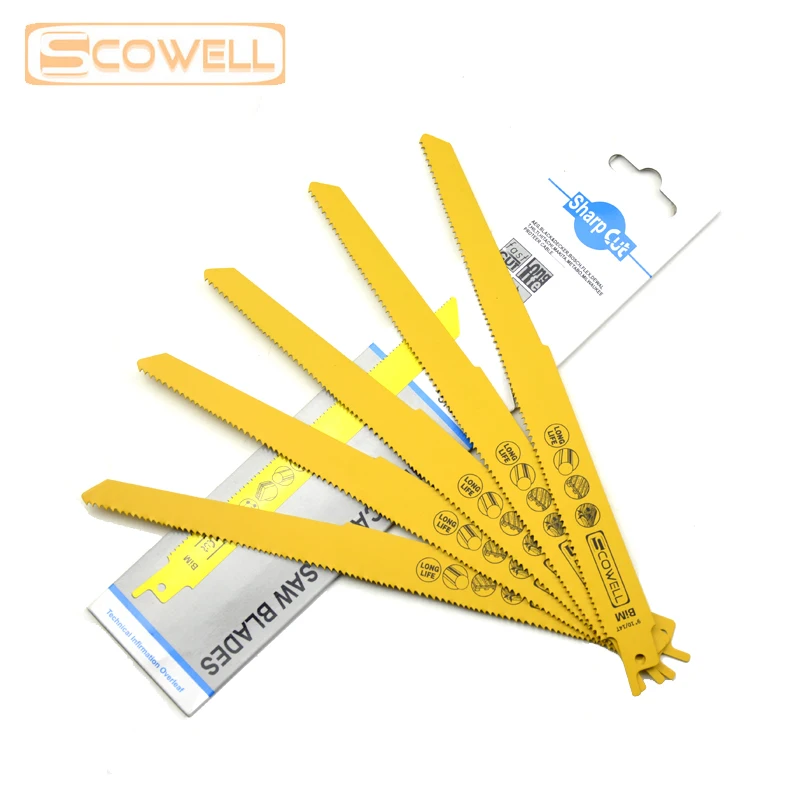 9 inch 10/14TPI Variable Teeth Reciprocating Saw Blade Bi-metal M42 Cobalt 8% Demolition Sabre Saw Blades