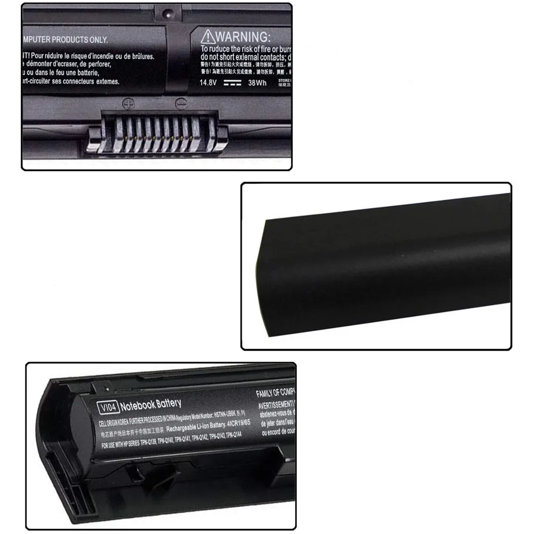 V104 VI04 756743-001 14 8 в 38 Вт Сменный аккумулятор для HP ProBook 450 440 445 G2 Pavilion 15-P030NR литий-ионные батареи ноутбука