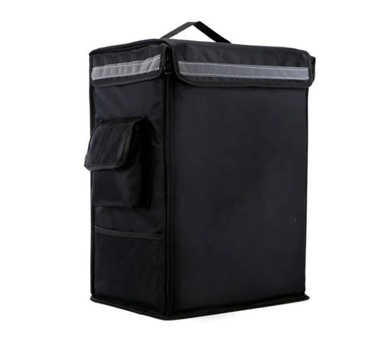 Custom Waterproof Insulation Folding Bicycle Motorcycle Commercial Pizza Food Delivery Backpack Bag