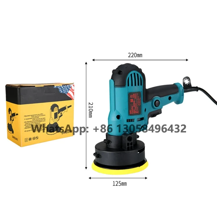 New Electric Car Polisher Mini Dual Action Waxing Polisher Car Auto Polishing Machine