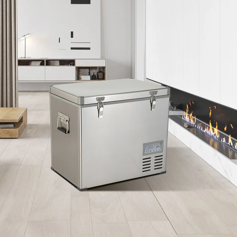 45L Car Refrigerator Mini Fridge Small Freezer 12V Compressor Portable Cooler 12v car mini refrigerator