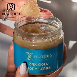 ODM Scented lemon peach chocolate gold argan oil exfoliator whipped  brightening face coffee sugar body scrub