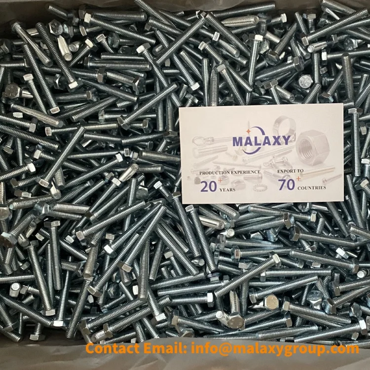 Malaxy M16-M70 черный класс 8 болт с шестигранной головкой и