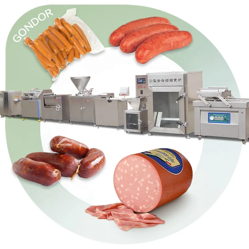Sausage Bind Helper Wire Mortadella Production Line