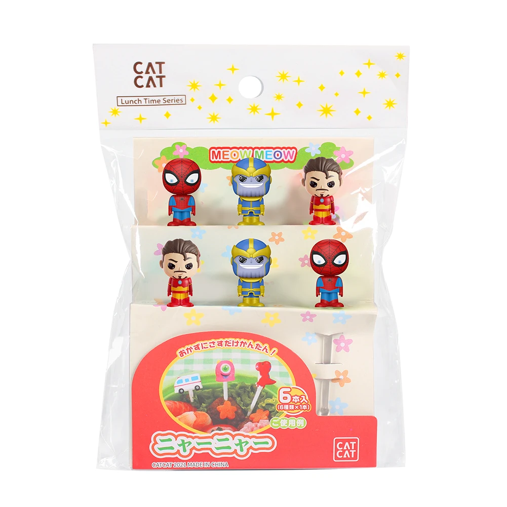 Fruit Picks For Kids Cute Flavored Toothpicks Lunch Accessories For Kids Cake Decorating Kit For Beginners