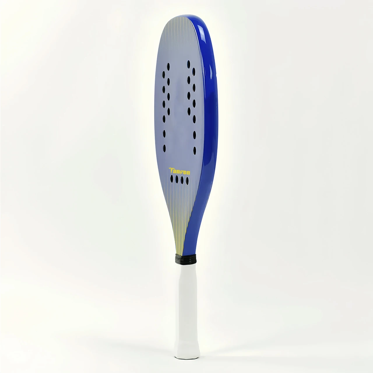 Beach Tennis Racket Custom Carbon Fiber Surface 22mm Sand EVA Memory Foam Core Professional Raquetes Beach Tennis Padel Racket