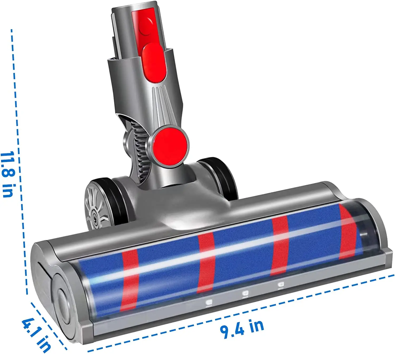 Adapt New Dysons Vacuum Cleaner Electric Ground Brush v7v8v10v11/dysons v15 Soft Velvet Roller