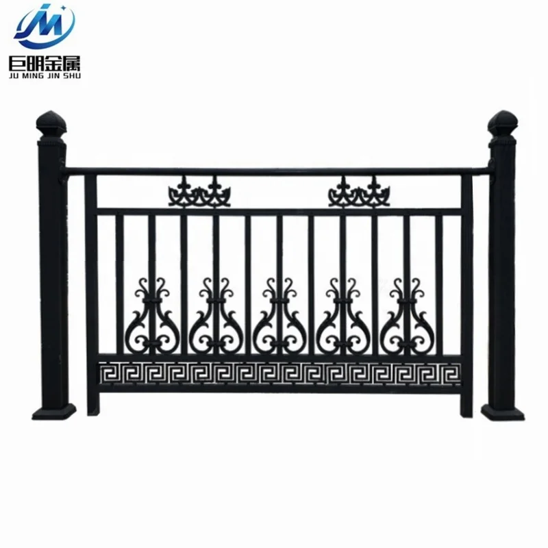 hot sale Residential Balcony cast iron guardrails/wrought iron fence